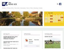 Tablet Screenshot of nova-ves.cz